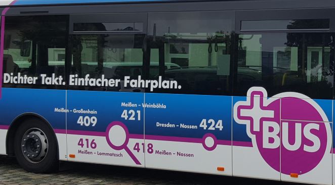 Mit dem Plus-Bus unterwegs