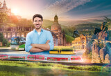 Mit Bus & Bahn CO2 sparen