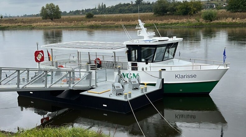 E-Fähre im LK eingetroffen