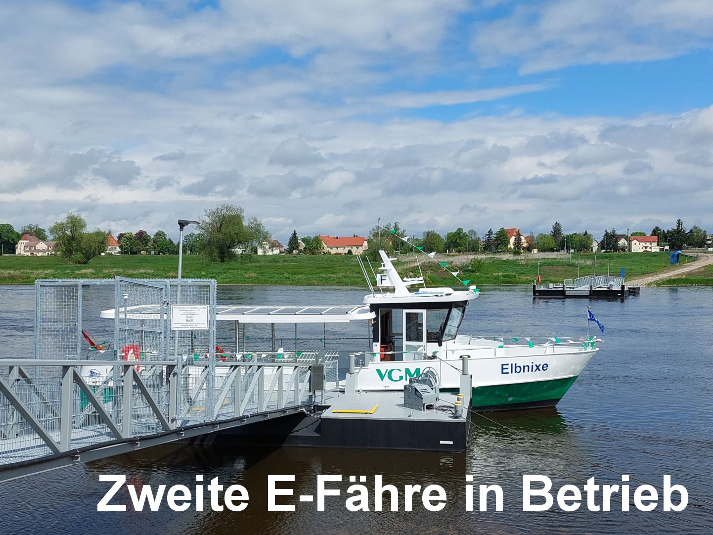 Zweite E-Fähre in Betrieb